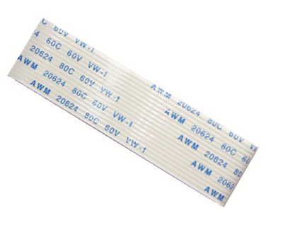 White stripe cable for cars