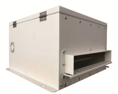 Sheet metal housing of purification equipment